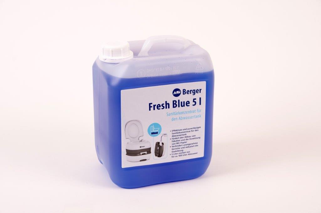 Berger Fresh Blue Sanitärflüssigkeit 5 Liter