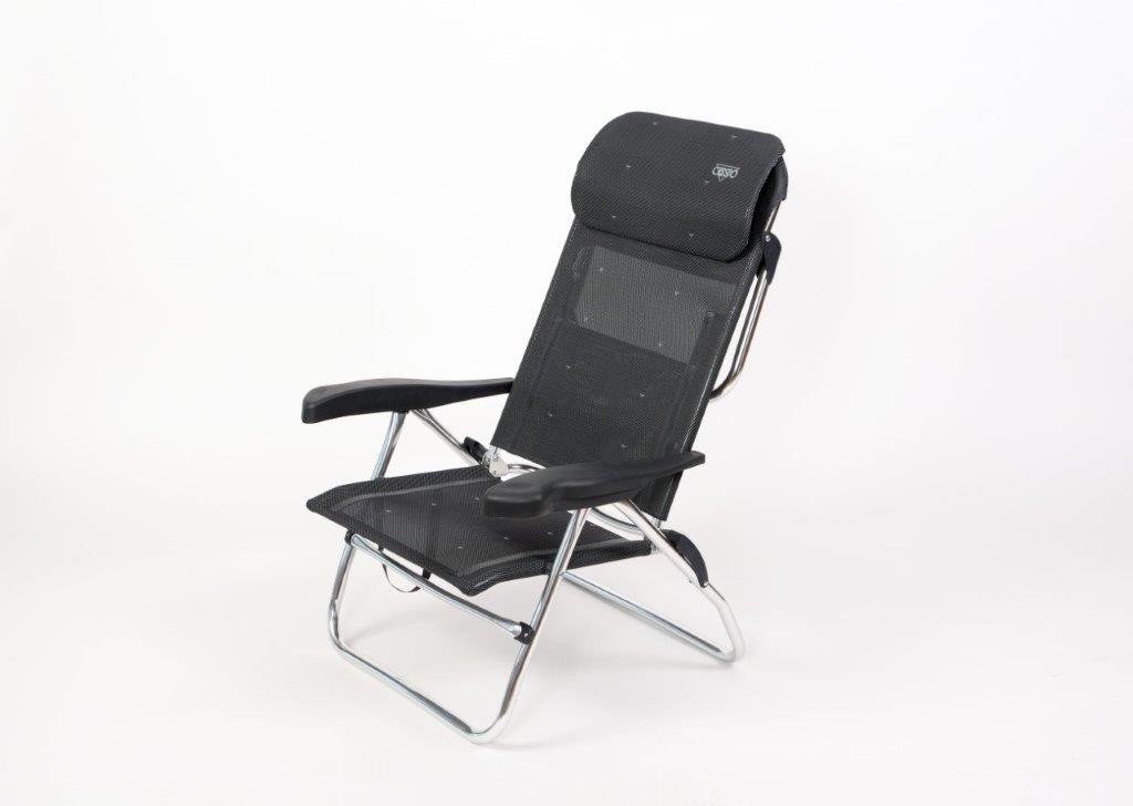 Crespo AL/221-M Beach Chair Strandstuhl grau