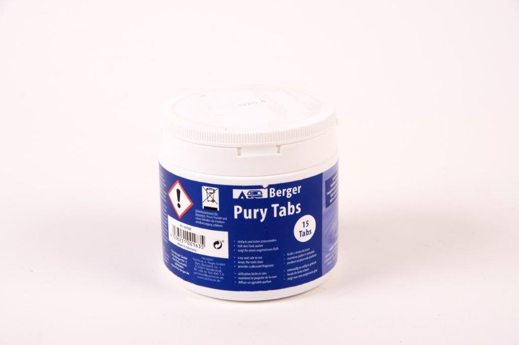 Berger Pury Blue Sanitärtabletten 15 Tabs